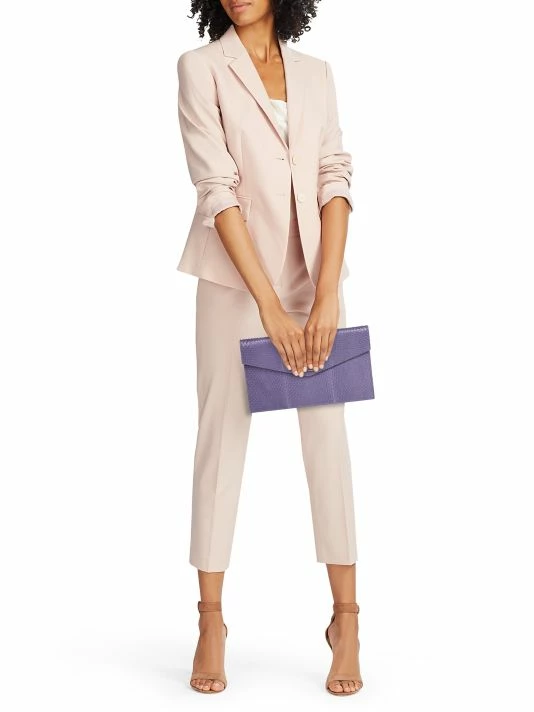 Wholesale 💯 Saint Laurent Medium Python Envelope Pouch 🤩 - Image 2