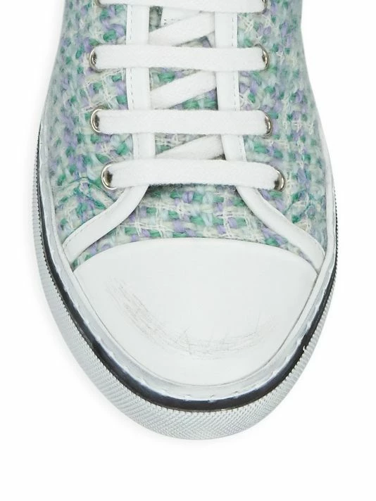 Flash Sale 🥰 Saint Laurent Malibu Tweed High-Top 👟 Sneakers 👍 - Image 4