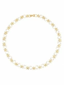 Brand new ⌛ Saint Laurent Stars & Pearls Necklace ⌛