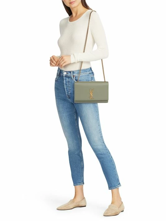 Discount 👏 Saint Laurent Small Kate Leather Shoulder Bag 😀 - Image 2