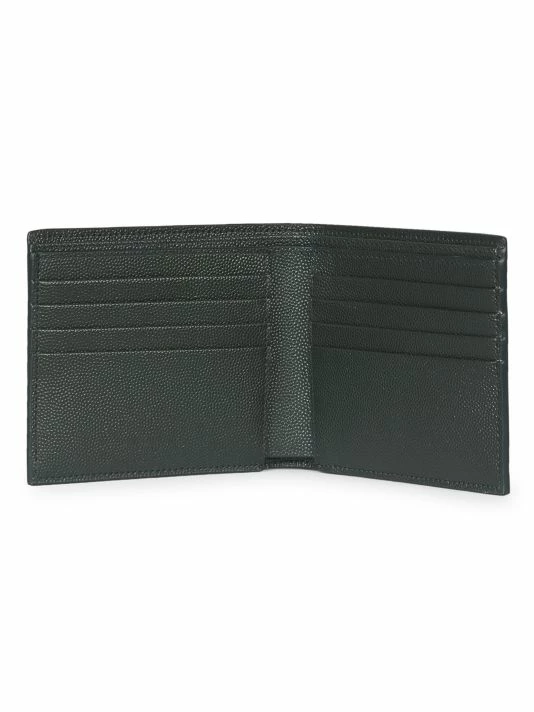 Outlet 👍 Saint Laurent Leather Bifold Wallet For Men 😉 - Image 2