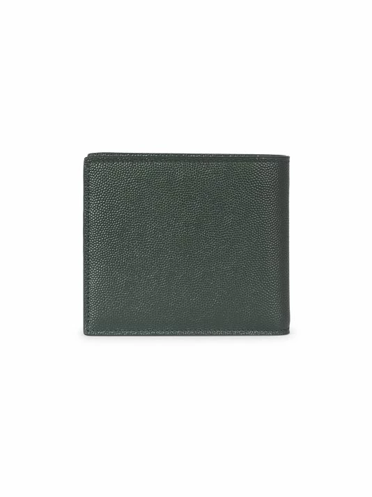 Outlet 👍 Saint Laurent Leather Bifold Wallet For Men 😉 - Image 3
