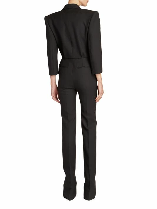 Coupon ๐ Saint Laurent Wool Suit Jumpsuit ๐งจ - Image 5