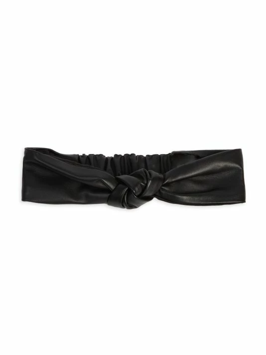 Deals 😉 Saint Laurent Knotted Leather Headband 💯