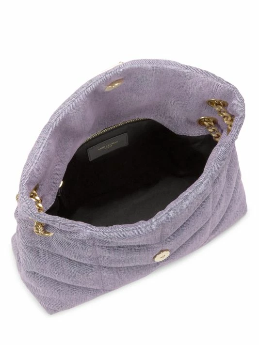 Deals โญ Saint Laurent Small Denim Puffer Shoulder Bag ๐งจ - Image 4