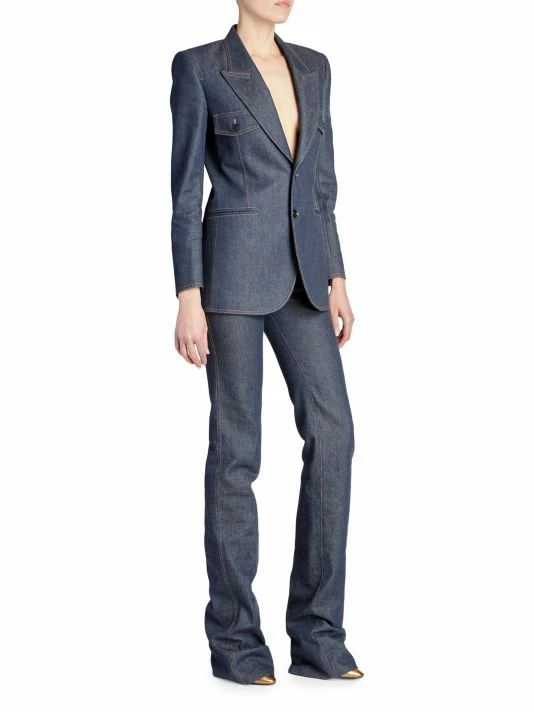 New ๐ Saint Laurent Denim Bootcut Pants ๐ - Image 2