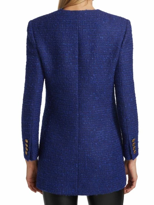 Best reviews of ๐ Saint Laurent Double-Breasted Tweed Blazer ๐ - Image 4