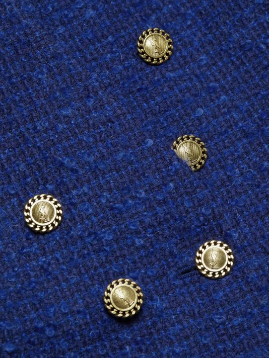 Best reviews of ๐ Saint Laurent Double-Breasted Tweed Blazer ๐ - Image 7