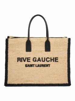 Best deal 🤩 Saint Laurent Rive Gauche Raffia Tote 😍