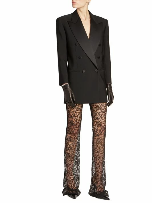 Discount โจ Saint Laurent Sheer Lace Slim-Straight Pants ๐ - Image 2