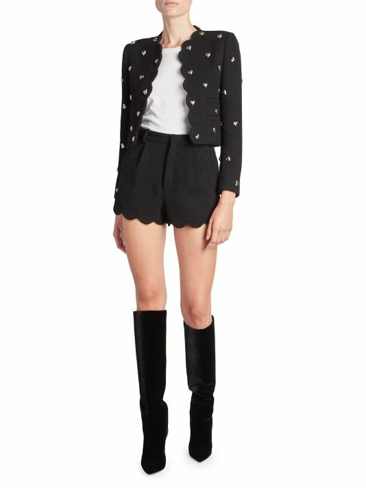 Deals ๐ Saint Laurent Heart Scalloped Jacket ๐ - Image 2