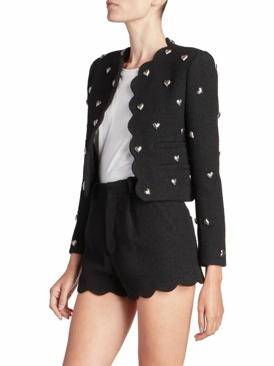 Deals ๐ Saint Laurent Heart Scalloped Jacket ๐ - Image 4