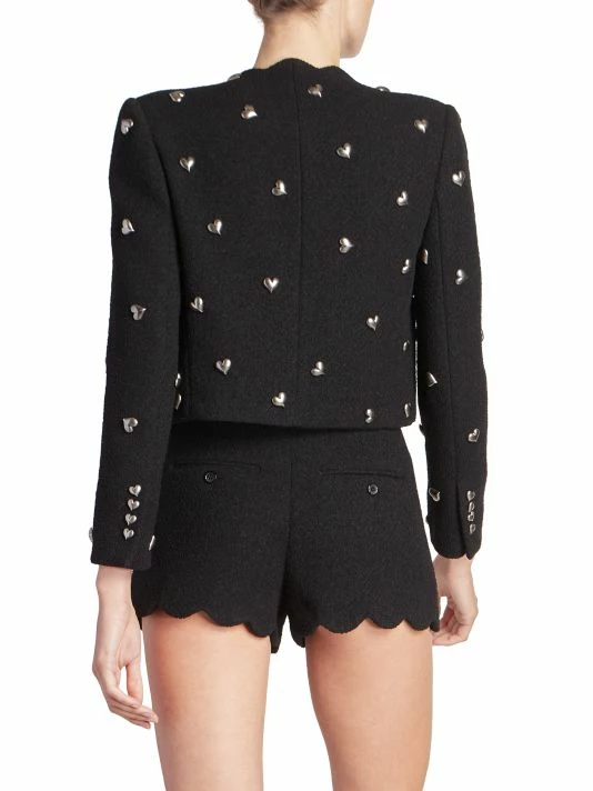 Deals ๐ Saint Laurent Heart Scalloped Jacket ๐ - Image 5