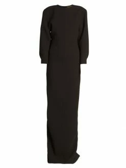 Best Pirce 🎉 Saint Laurent Backless Tie Column 👗 Dress ✨