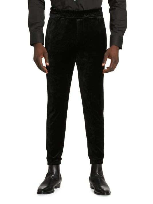 Brand new 🔔 Saint Laurent Velour Tapered Joggers For Men 💯 - Image 3