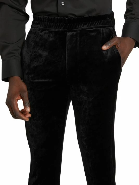 Brand new 🔔 Saint Laurent Velour Tapered Joggers For Men 💯 - Image 6