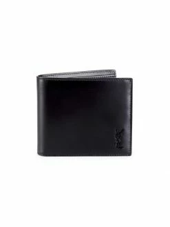 Top 10 🛒 Saint Laurent Leather Billfold Wallet For Men 🌟
