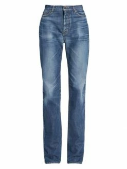 Hot Sale ⌛ Saint Laurent 90s High-Rise 👖 Jeans 👍