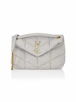 Cheap 🔔 Saint Laurent Quilted Puffer Shoulder Bag 🎁