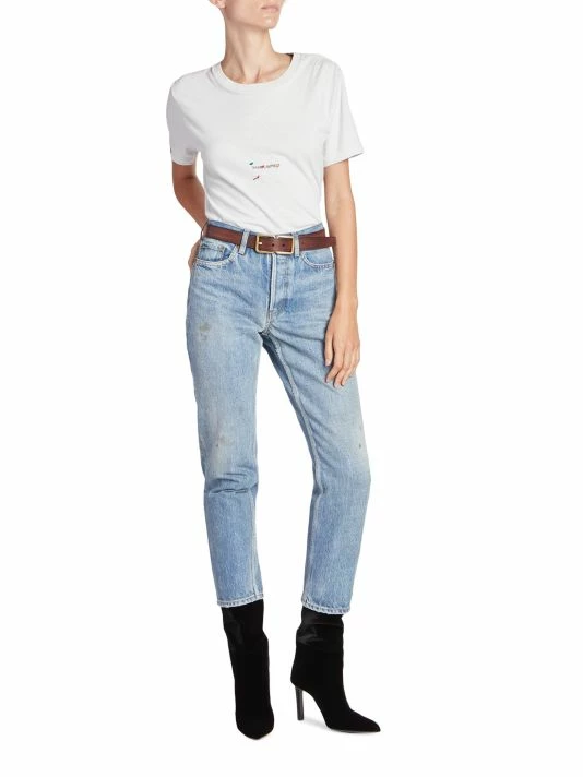 Best Sale ๐ฅ Saint Laurent Splatter Logo T-Shirt ๐ - Image 2