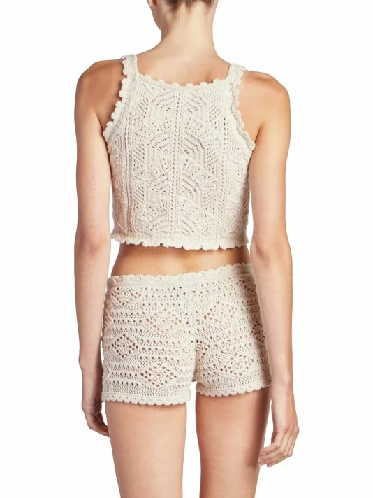 Brand new ❤️ Saint Laurent Crochet Wool Crop Top 🧨 - Image 5