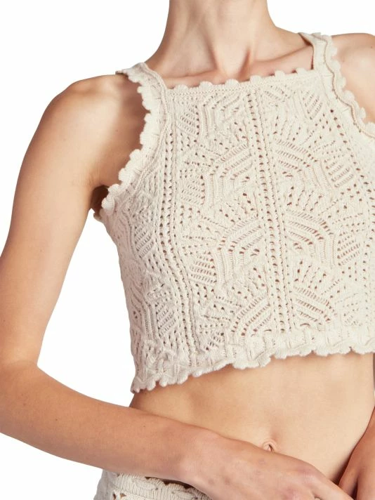 Brand new ❤️ Saint Laurent Crochet Wool Crop Top 🧨 - Image 6
