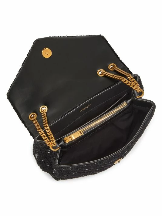 Deals ✔️ Saint Laurent Small Loulou Matelassé Sequin Shoulder Bag 🔥 - Image 4