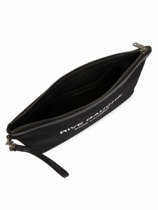 Flash Sale ✔️ Saint Laurent Rive Gauche Zipper Pouch For Men ✨ - Image 2