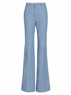 Top 10 😍 Saint Laurent High-Waisted Flared 👖 Jeans 💯