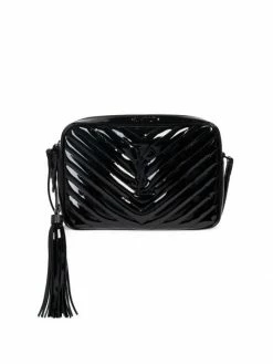 Deals 🛒 Saint Laurent Lou Matelassé Patent Leather Camera Bag 😉