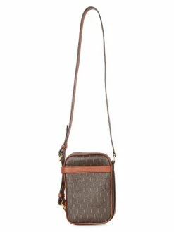 New 😀 Saint Laurent Logo-Print Crossbody Bag 👏