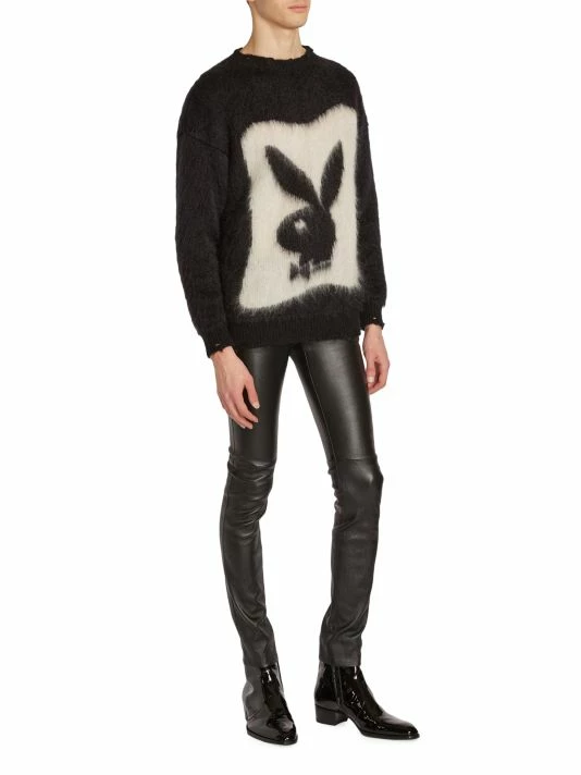 Discount 💯 Saint Laurent Playboy Mohair Sweater For Men 👍 - Image 2
