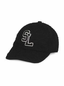 Buy 🧨 Saint Laurent SL Logo Bouclé ⚾ Baseball Cap 👍
