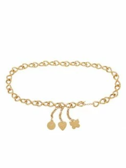 Best Pirce ⭐ Saint Laurent Infinity Chain Charm Belt ✔️