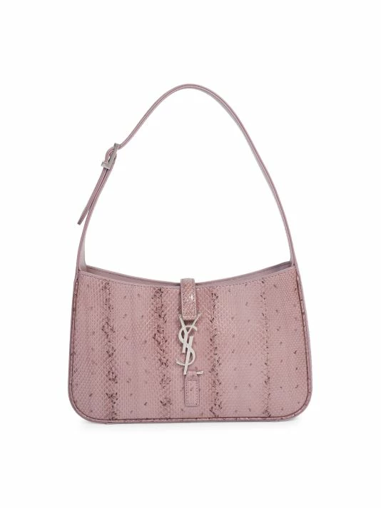 Best reviews of ๐ Saint Laurent Le 5 à 7 Snakeskin Hobo Bag โ