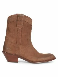 Budget 🤩 Saint Laurent Eastwood Leather Western 🥾 Boots Nero ❤️