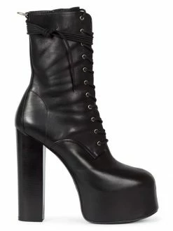 Promo 👍 Saint Laurent Mina Lace-Up 🥾 Boots For Men 🛒