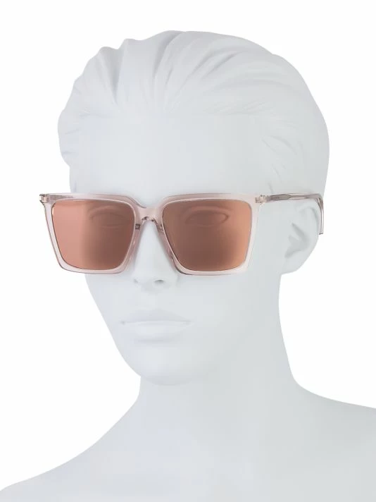 Coupon โค๏ธ Saint Laurent Corner Angle 56MM Square ๐ Sunglasses ๐ - Image 4