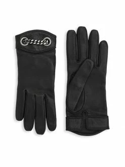 Flash Sale 👍 Saint Laurent Leather Chain Gloves 🎁