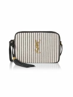 Hot Sale 🎁 Saint Laurent Striped Shoulder Bag 😍