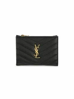 Best reviews of 🧨 Saint Laurent Leather Logo Wallet 🧨