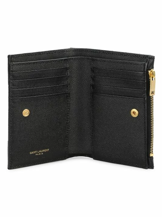 Best reviews of ๐งจ Saint Laurent Leather Logo Wallet ๐งจ - Image 2