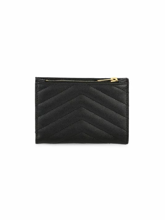 Best reviews of ๐งจ Saint Laurent Leather Logo Wallet ๐งจ - Image 3