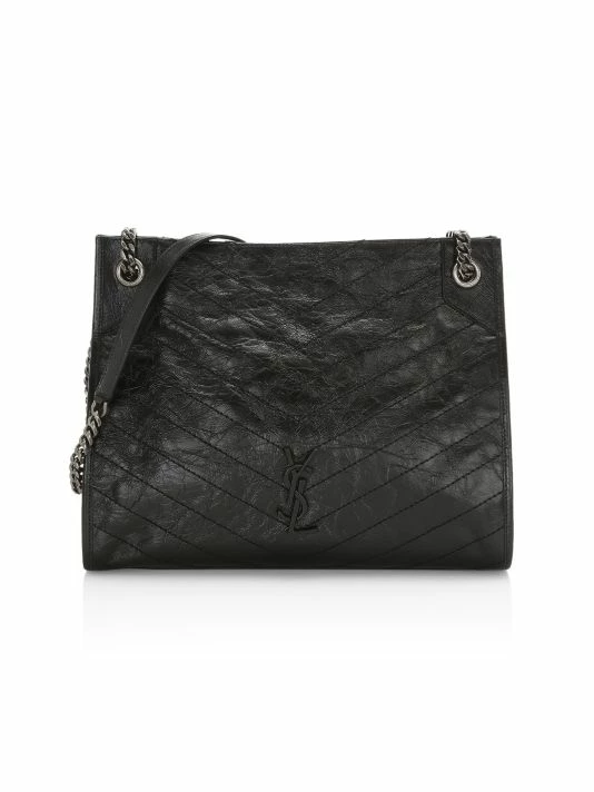 Budget 🥰 Saint Laurent Medium Niki Leather Shoulder Bag 🛒