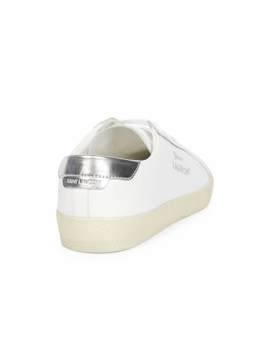 Cheap 🌟 Saint Laurent Court Classic Low-Top Leather 👟 Sneakers For Men 🔥 - Image 3