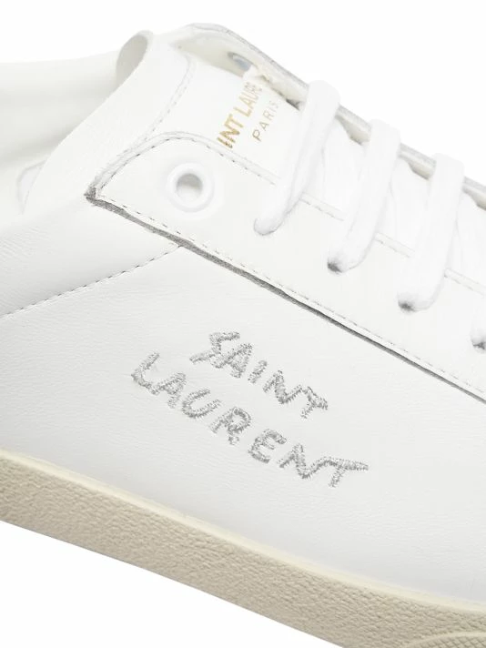 Cheap 🌟 Saint Laurent Court Classic Low-Top Leather 👟 Sneakers For Men 🔥 - Image 6