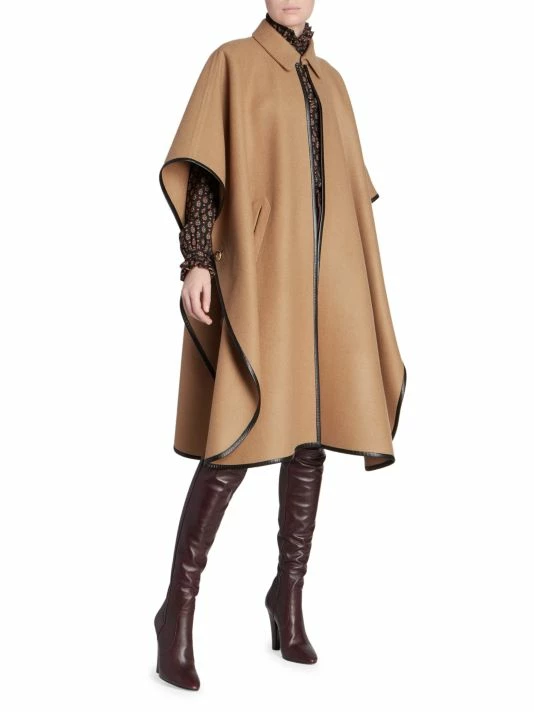 Outlet 🛒 Saint Laurent Silk Cape ⭐ - Image 4