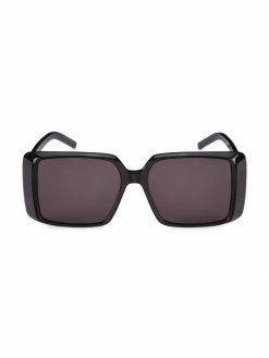 Outlet 🔥 Saint Laurent New Wave 56MM Square 👓 Sunglasses 😍