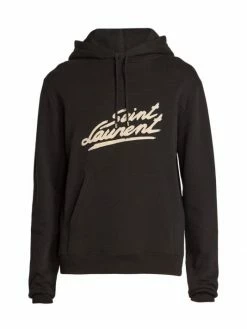 Flash Sale 🧨 Saint Laurent Graphic Logo Hoodie For Men 😀