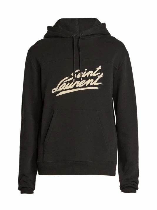 Flash Sale ๐งจ Saint Laurent Graphic Logo Hoodie For Men ๐